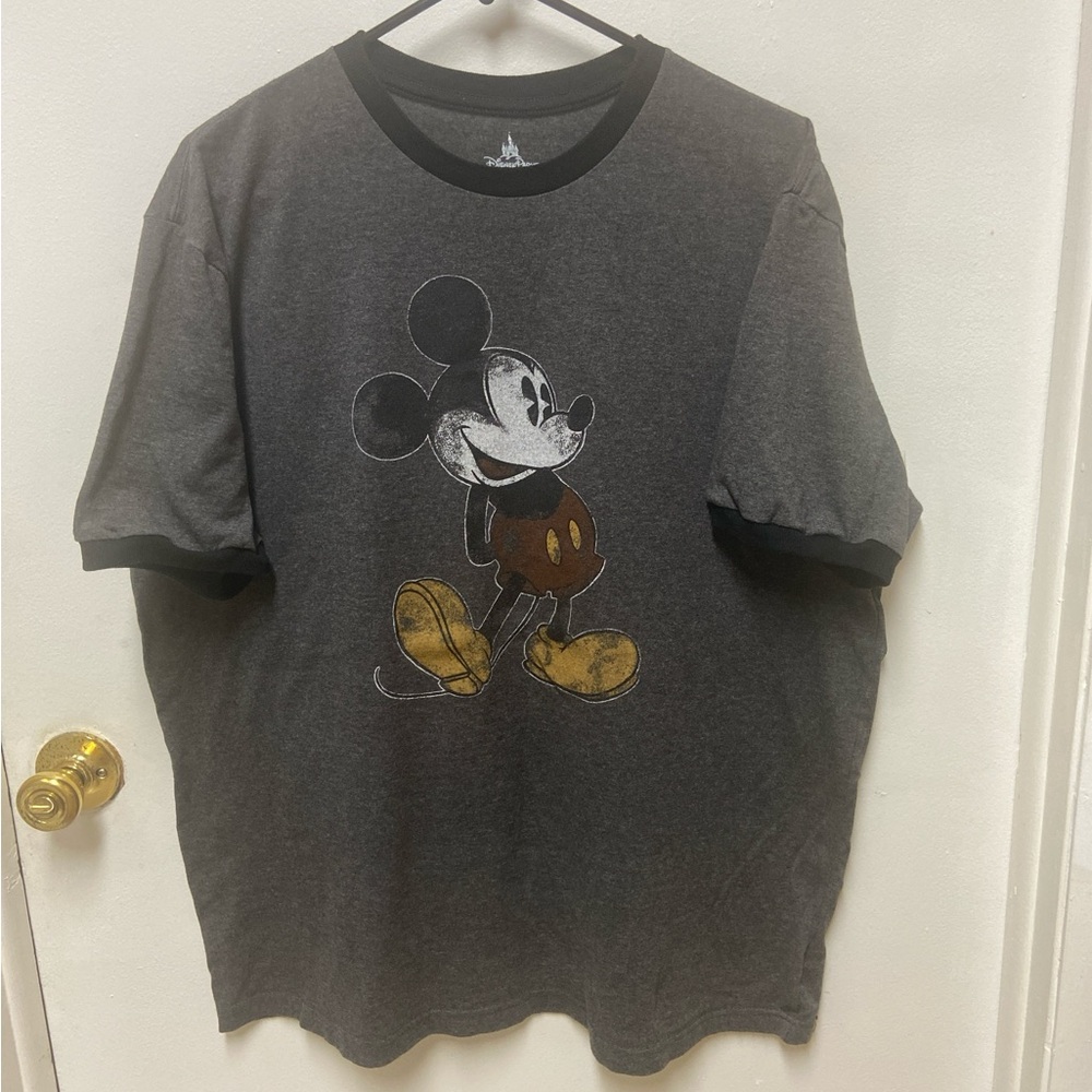 Disney Charcoal Mickey Mouse Tee